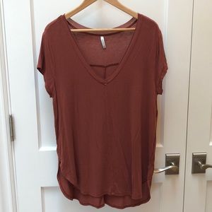Brown T-shirt